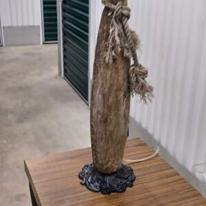 Rustic Brown Table Lamp